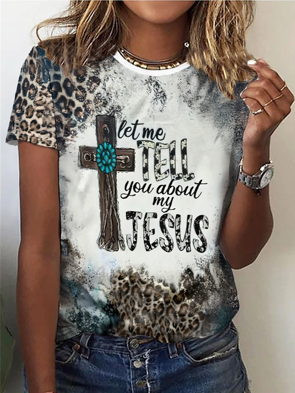 Round Neck And Short Sleeves 6